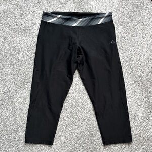 Adidas Black Cropped Leggings